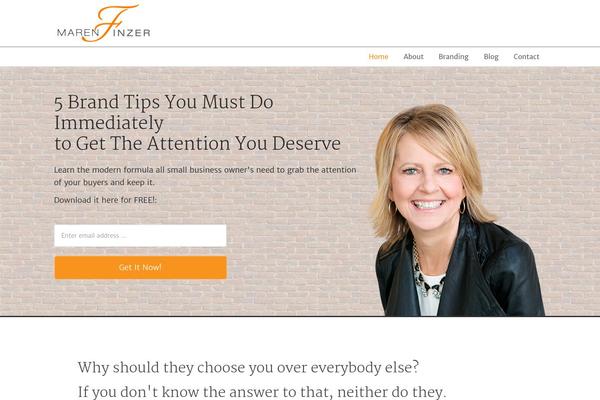 Divi theme site design template sample