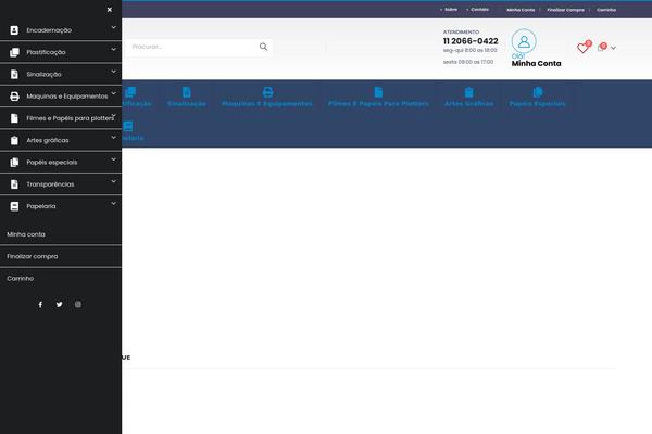 Site using Melhor-envio-cotacao plugin