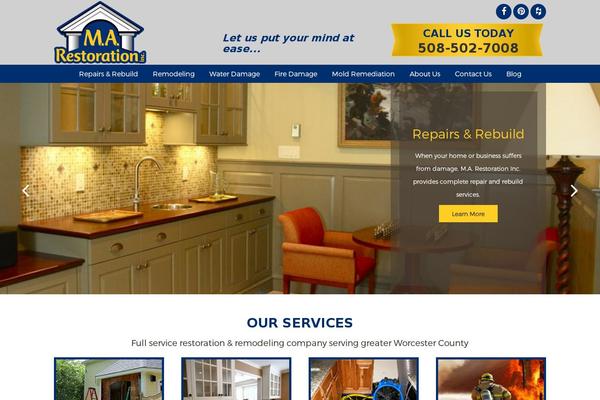 marestoration.com site used Marestoration-sos
