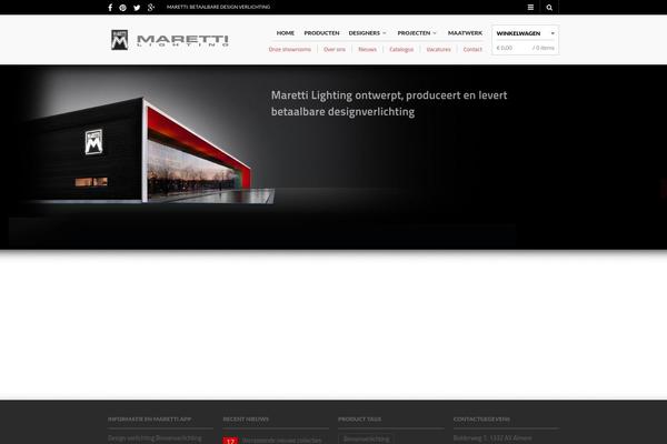 The Retailer theme site design template sample