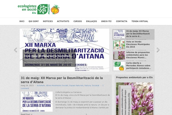 margallo.org site used Curiosity
