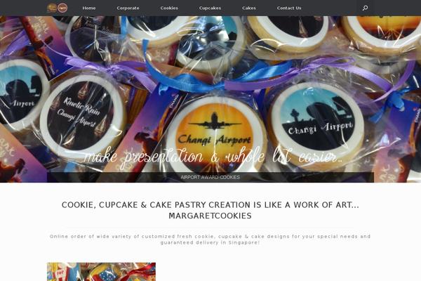 Vantage theme site design template sample