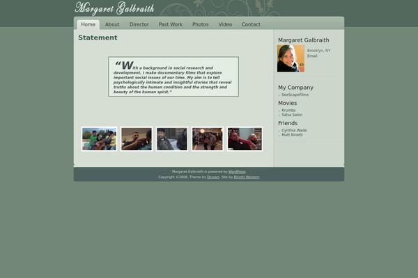 Devart theme site design template sample