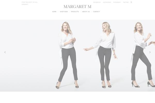 margaretm.ca site used Margaretm_v2