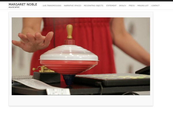 margaretnoble.net site used Sideswipe
