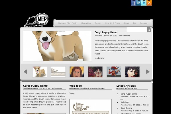 WP-Creativix theme site design template sample