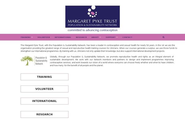 margaretpyke.org site used Findcools
