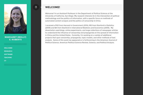 Writr theme site design template sample