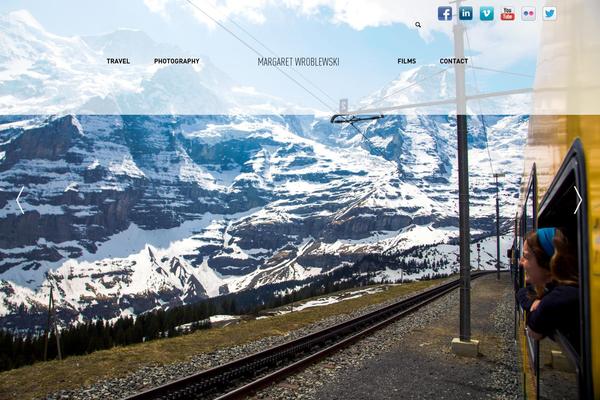 Fuji theme site design template sample