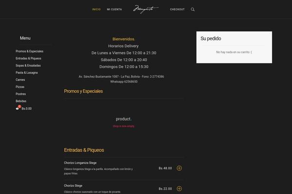 Site using Touchy-by-bonfire plugin