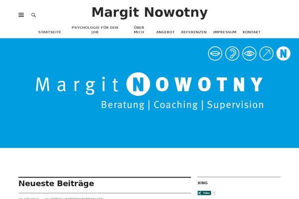 margit-nowotny.de site used Pukeko-child