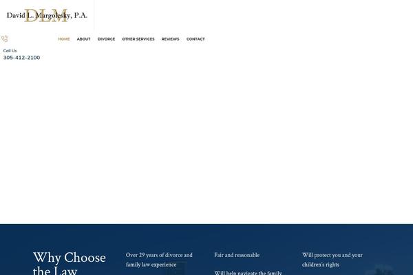 Site using Themestek-attorco-extras plugin