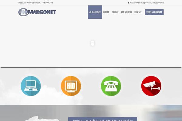 margonet.pl site used Margonet
