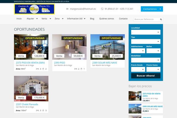 Realia theme site design template sample