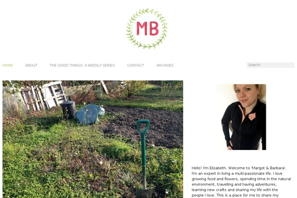Modernblog theme site design template sample