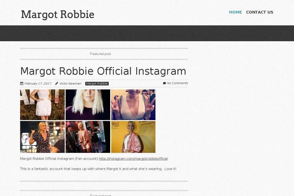 margotrobbie.com.au site used Quark_child