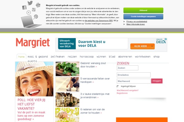 margriet theme websites examples
