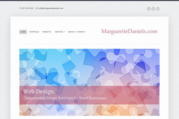 Equilibrium theme site design template sample