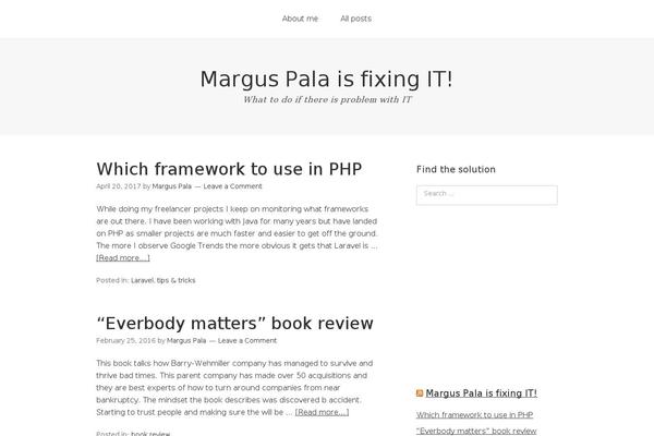 Site using Llorix-one-companion plugin