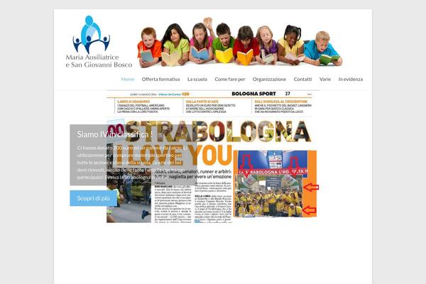 Spacious theme site design template sample