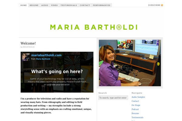 Thesis 1.5.1 theme site design template sample