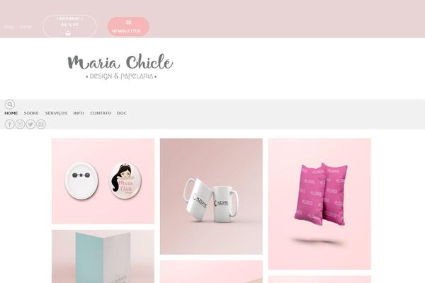 Isabelle theme site design template sample