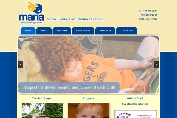 Alpha theme site design template sample