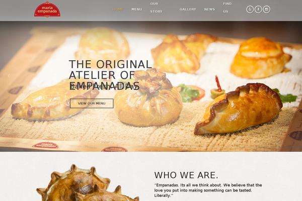 Hudsonwp theme site design template sample