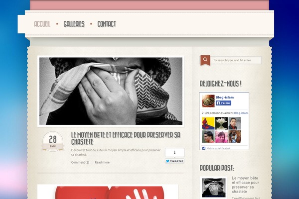 Retro theme site design template sample