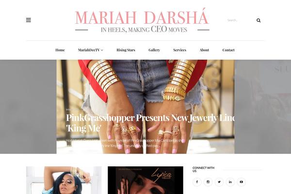 The-marmalade theme site design template sample