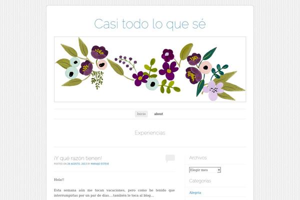 Forever theme site design template sample
