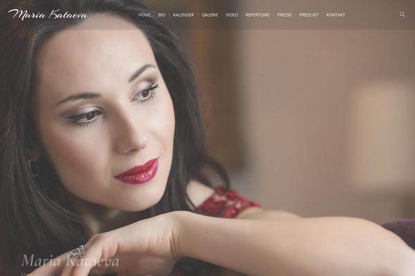 Theater theme site design template sample