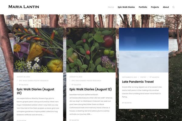 Stockholm theme site design template sample