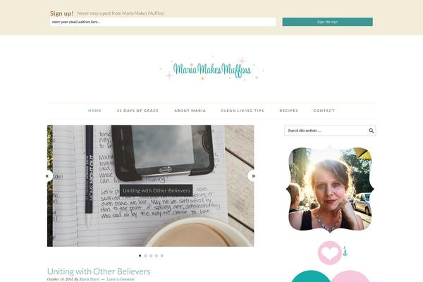 Foodie Pro theme site design template sample