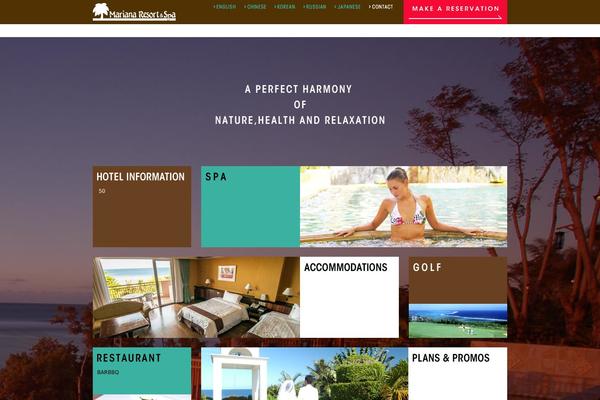 marianaresort.com site used Mariana