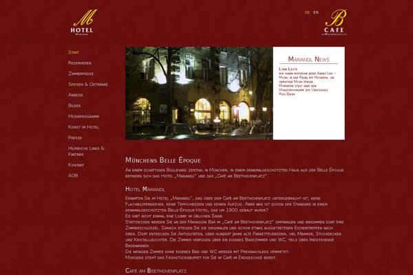 mariandl.com site used Mariandl