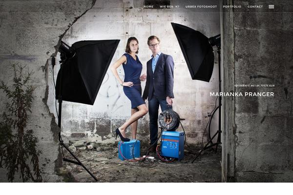 Photography theme site design template sample