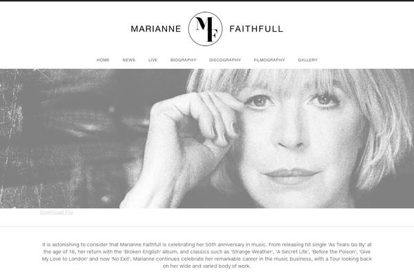 Promenade theme site design template sample