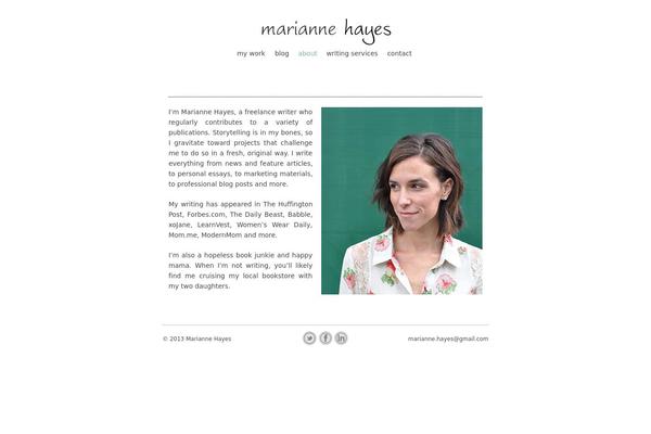 Suffusion theme site design template sample