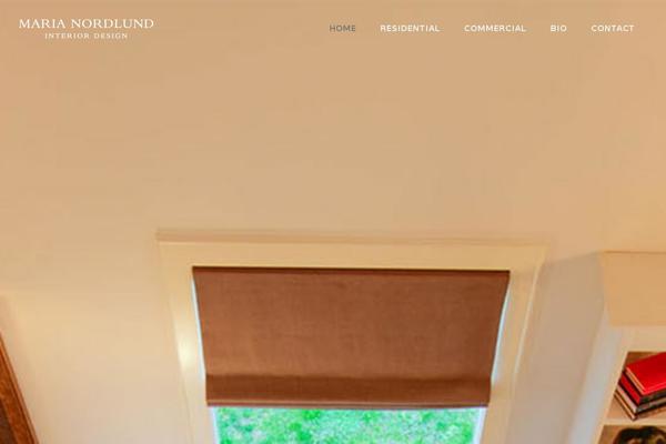 marianordlund.com site used Semplice