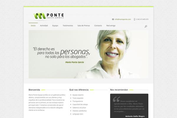 mariaponte.com site used Unique