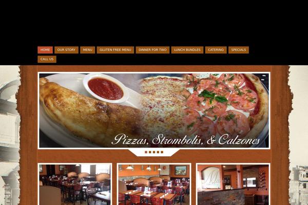 Parabola theme site design template sample