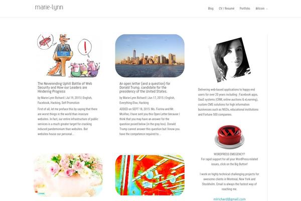 Site using Flickr Gallery plugin