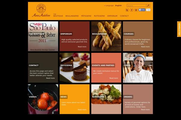 marie-madeleine.com.br site used Madeleine