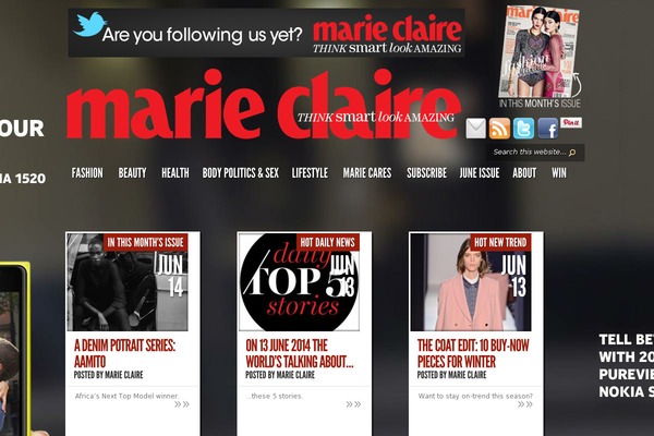 marieclairvoyant.com site used Profile-lite
