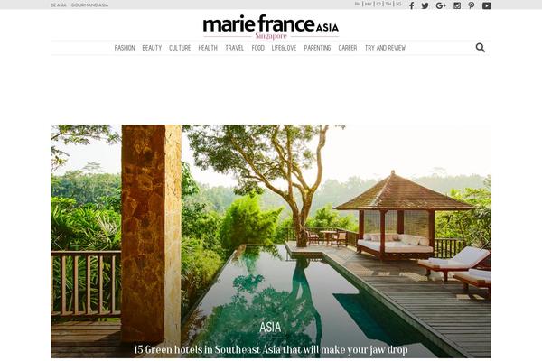 mariefranceasia.com site used Reworldmedia