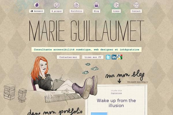 marieguillaumet.com site used Paperbag