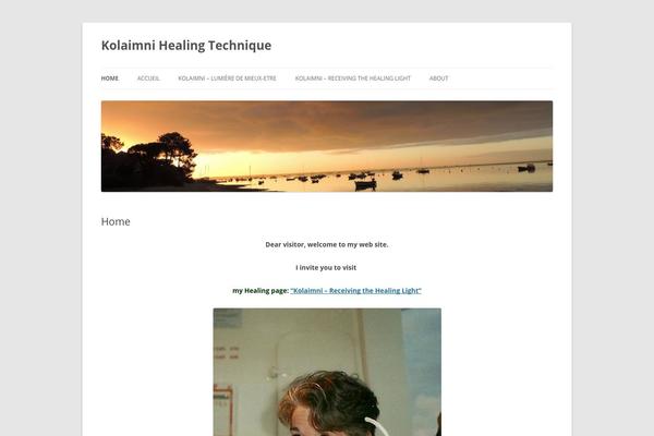 Twenty Twelve theme site design template sample