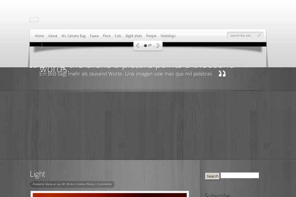 Ashe theme site design template sample