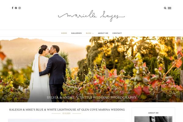 Letsblog theme site design template sample